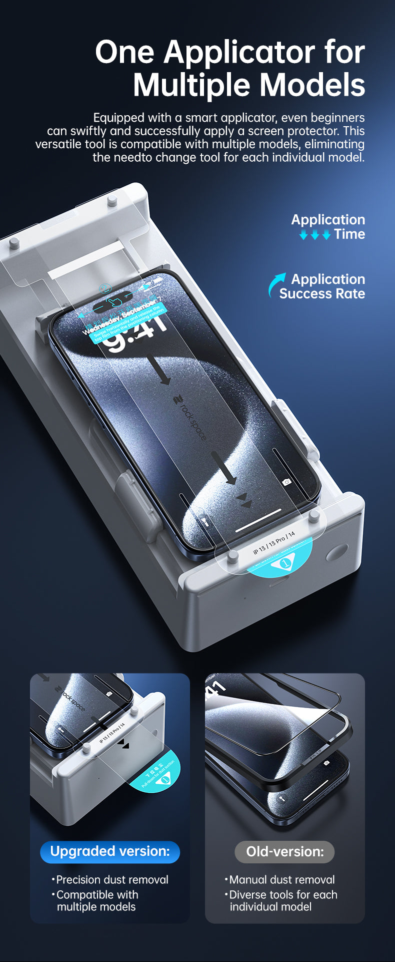 iP 16 Plus HD Tempered Glass Screen Protector