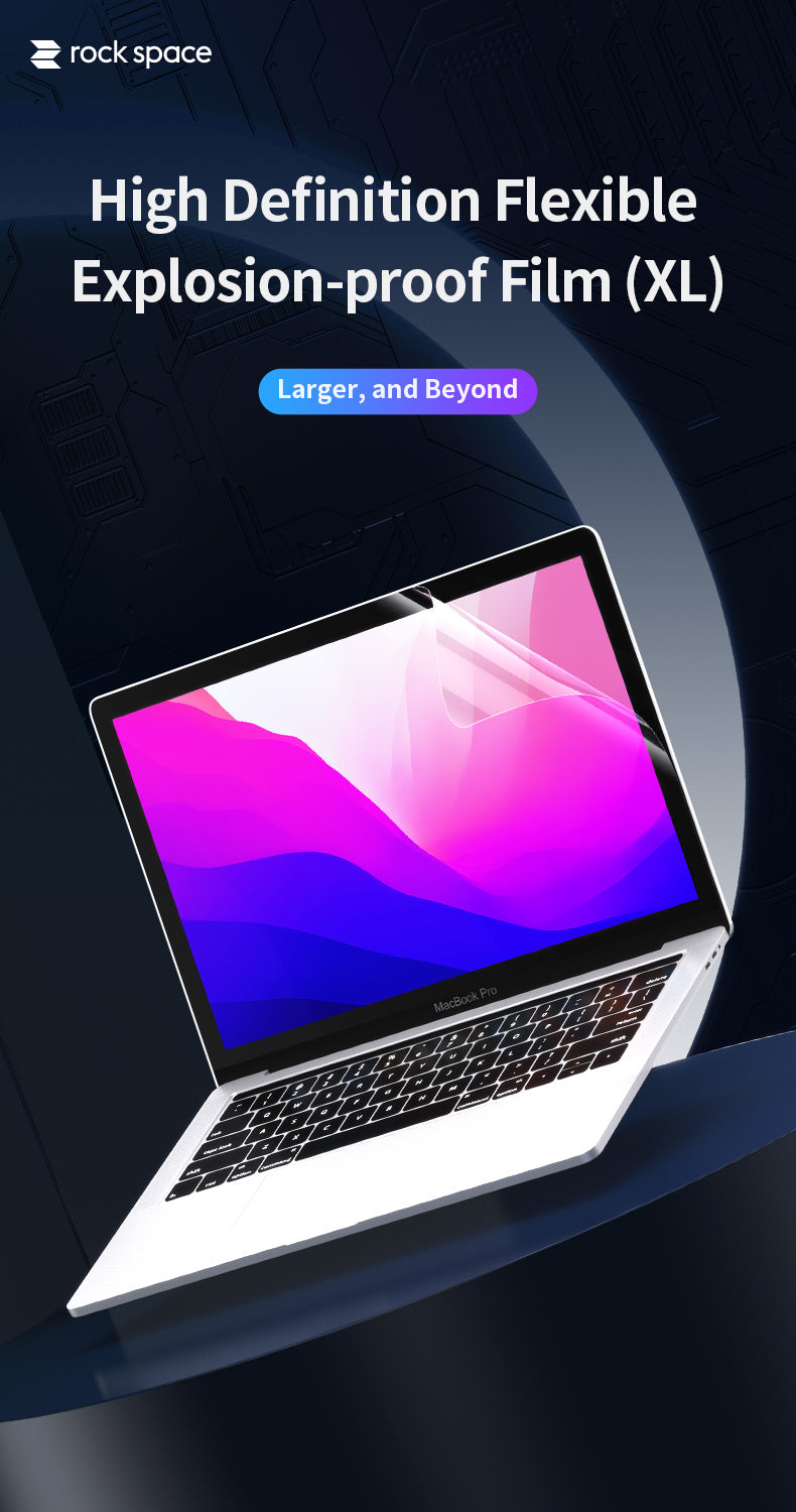 6941402762735 (Size: XL) rock space High Definition Explosion-proof Film (Half-cut) 410-01Y (1*3pcs)