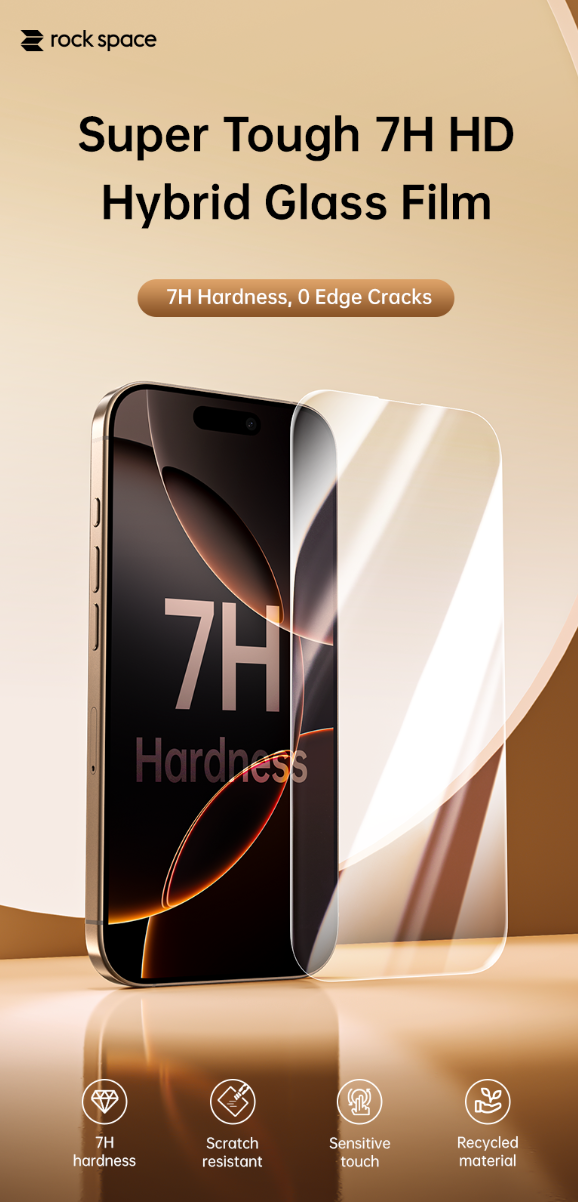 6941402790523 (Size:S) Super Tough 7H HD Hybrid Glass Film 200*125mm (1*20pcs)(Plotter)