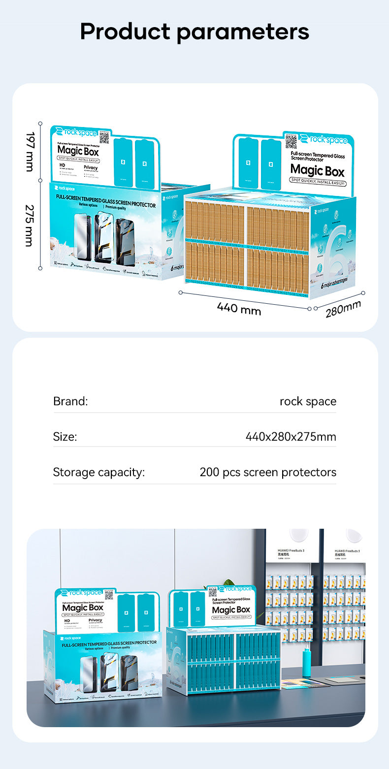 Magic Box (Tempered Glass Screen Protector)